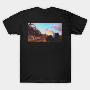 A pastel sunset over Brussels T-Shirt